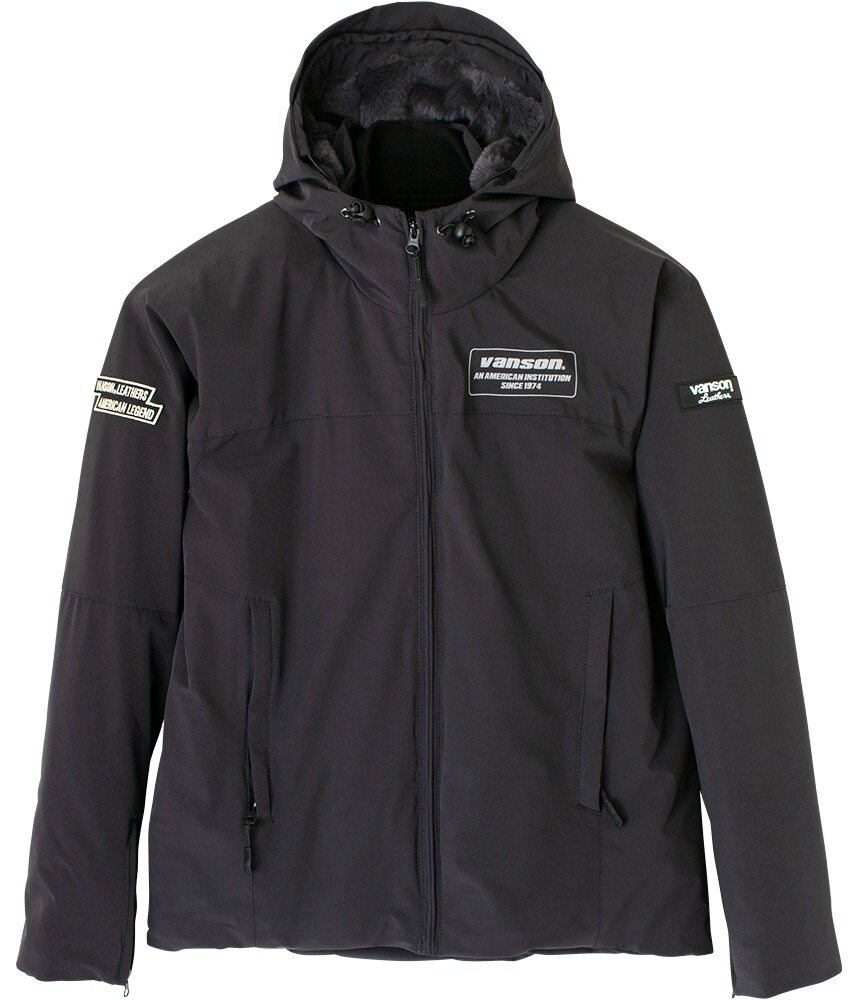 楽天市場】VANSONバンソン◇VS ダウンジャケット◇◇オールブラック