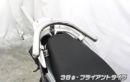 WirusWin ウイルズウィン 38Φタンデムバー ディオ110 HONDA ホンダ グラブバー・タンデムバー・シーシーバー 外装