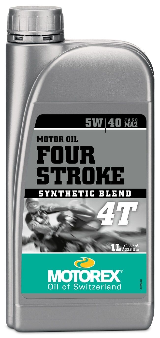 MOTOREX モトレックス FOUR STROKE 4T【5W-40】【4サイクルオイル】 4サイクルオイル オイル|ウェビック 店