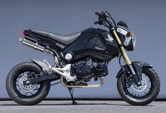 YAMAMOTO RACING ヤマモトレーシング SPEC-A RS4-C チタンマフラー GROM HONDA ホンダ フルエキゾーストマフラー マフラー