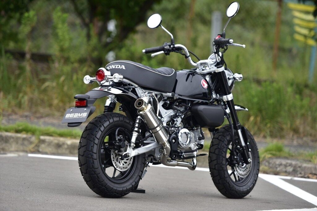 BEAMS ビームス R-EVO サイレンサー 政府認証 モンキー125 HONDA ホンダ フルエキゾーストマフラー マフラー サイレンサータイプ：ステンレス(重量：2.75kg【純正5.1kg】) 32,655円