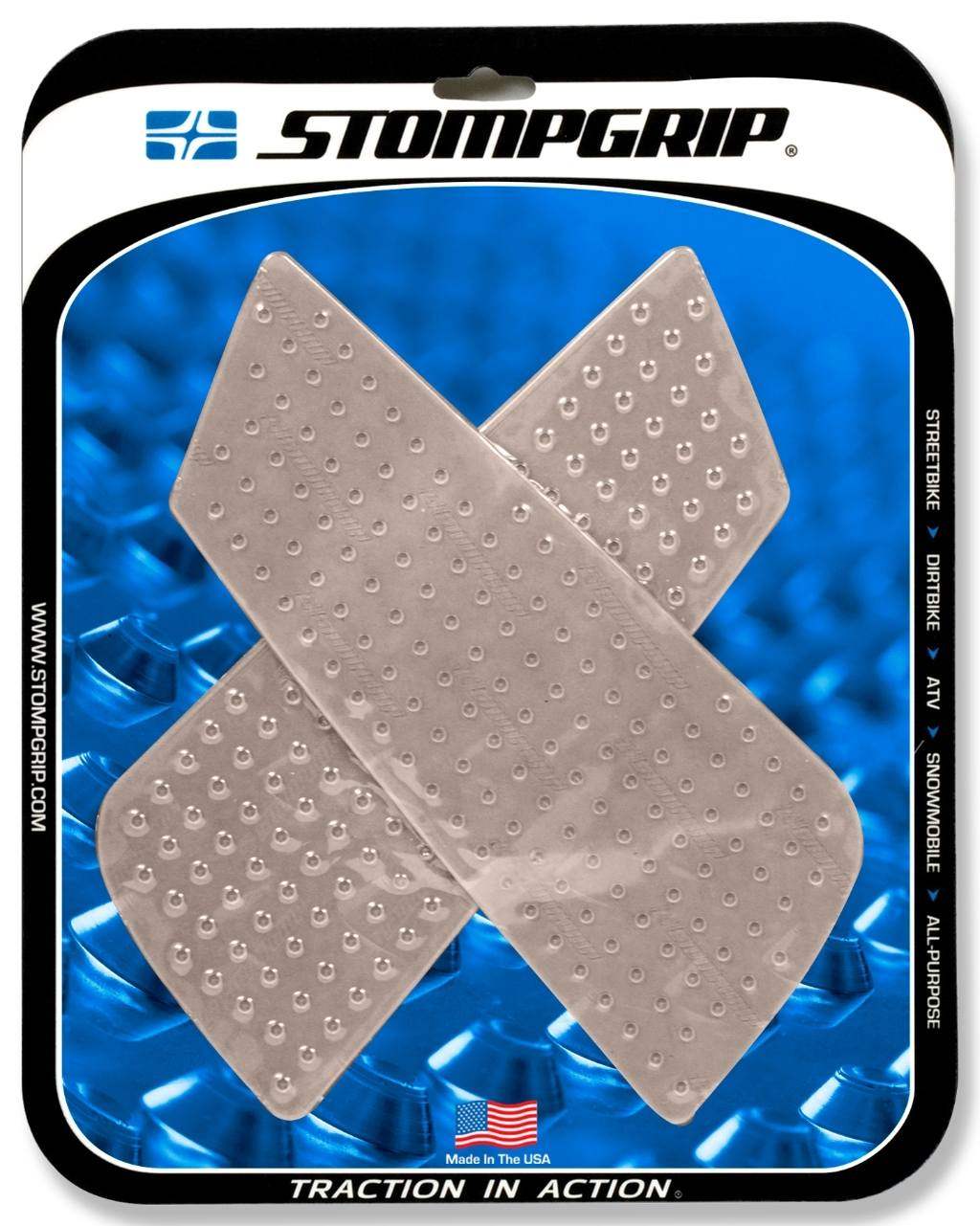 STOMPGRIP ストンプグリップ トラクションパッド ストリートバイクキット【VOLCANO】 ニーグリップパッド タンク関連 外装