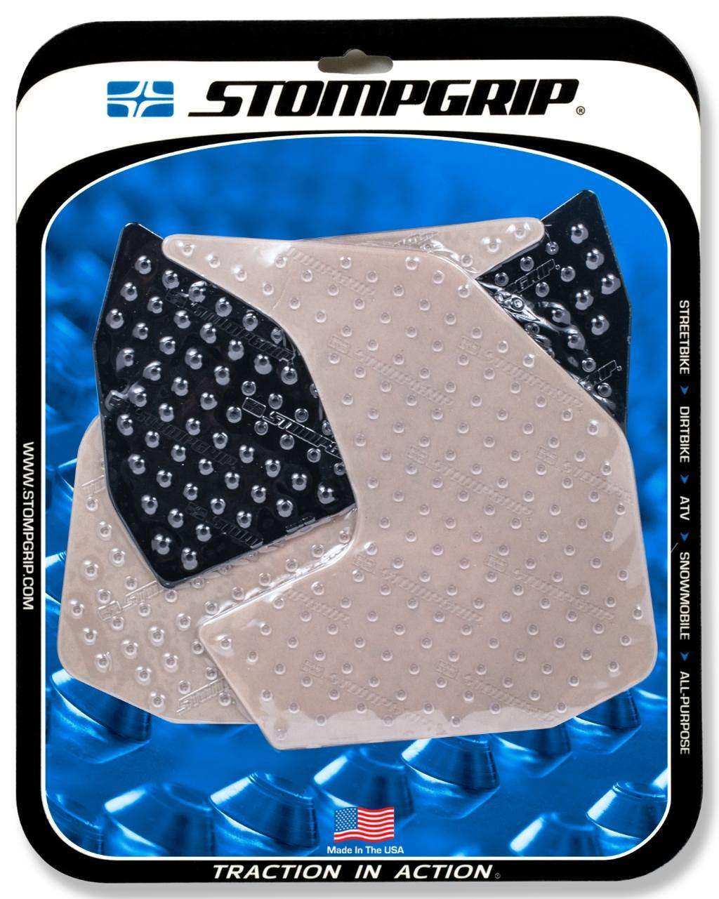 STOMPGRIP ストンプグリップ トラクションパッド ストリートバイクキット【VOLCANO】 FZ09 MT09 YAMAHA ヤマハ ニーグリップパッド タンク関連 外装