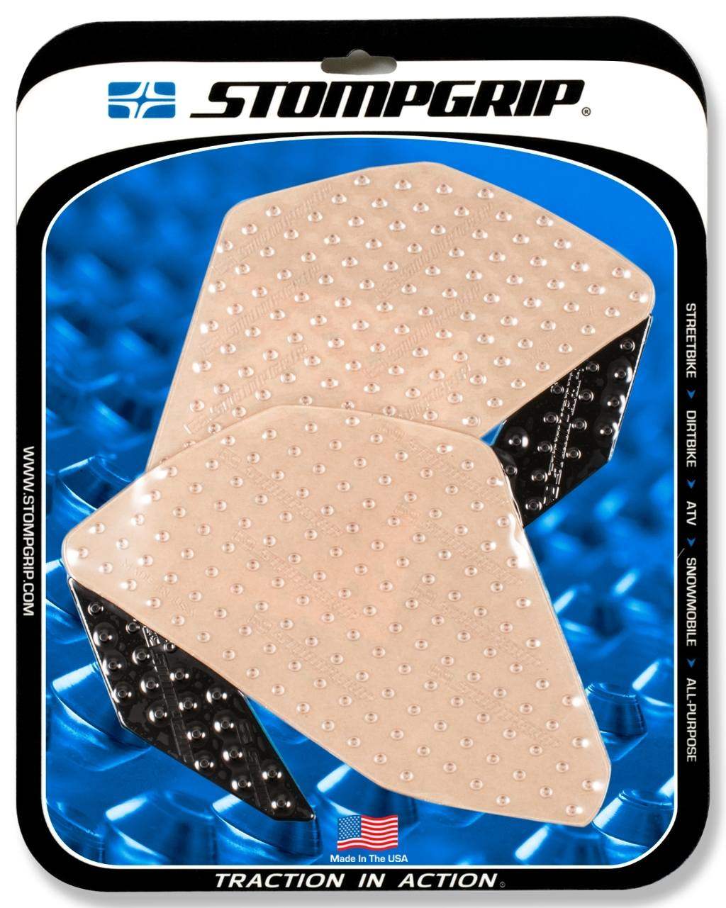 STOMPGRIP ストンプグリップ トラクションパッド ストリートバイクキット【VOLCANO】 YZF-R3 YZF-R25 YAMAHA ヤマハ ニーグリップパッド タンク関連 外装