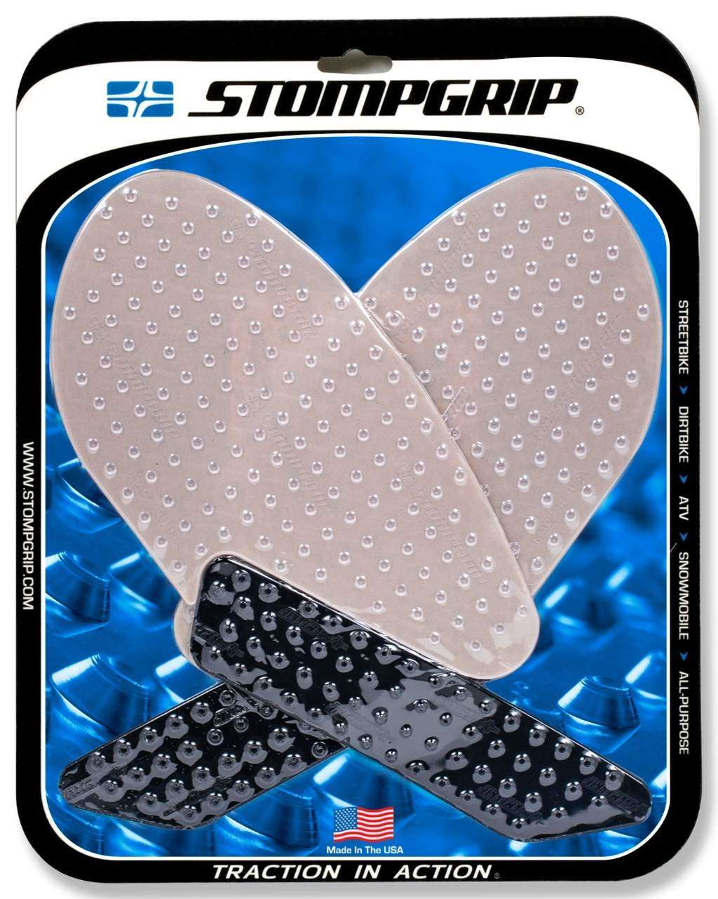 STOMPGRIP ストンプグリップ トラクションパッド ストリートバイクキット【VOLCANO】 YZF-R25 YZF-R3 YAMAHA ヤマハ ニーグリップパッド タンク関連 外装
