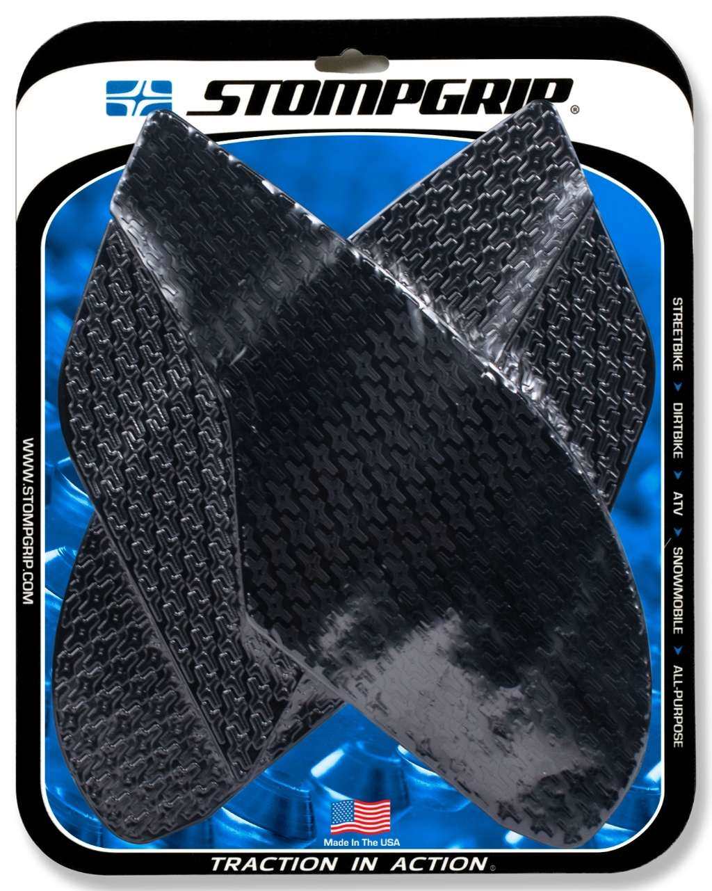 STOMPGRIP ストンプグリップ トラクションパッド ストリートバイクキット【ICON】 SV650 SUZUKI スズキ ニーグリップパッド タンク関連 外装|ウェビック 店
