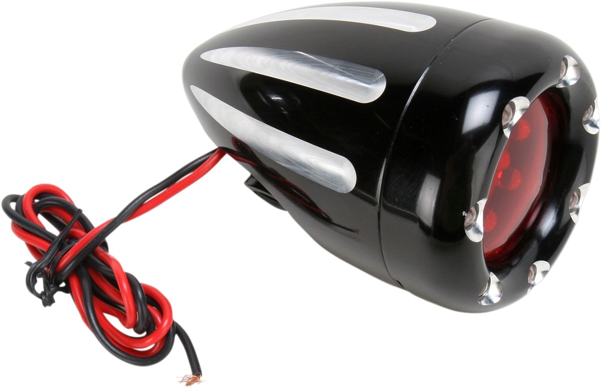ARLEN NESS アレンネス ライト ディープカット レッドLED ブラック RD S 【LIGHT D／C LED BLK S】 ウインカー 灯火類 電装系