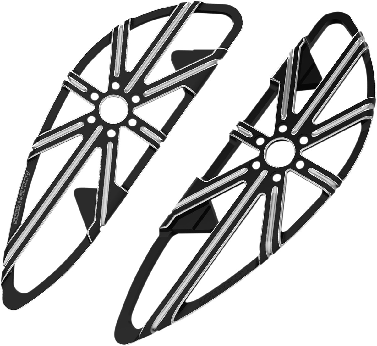 ARLEN NESS アレンネス ボード 10 ゲージドライブ【BOARDS GAUGE DRV】 HARLEY-DAVIDSON ハーレーダビッドソン その他ステップオプション・補修部品 ステップ 足回り COLOR:Black,Natural (FINISH:Anodized,Reverse Cut)|ウェビック 店