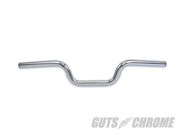 GUTS CHROME ガッツクローム ローボバーバー ヘコミ無し HARLEY-DAVIDSON ハーレーダビッドソン ハンドルバー ハンドル