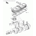 CMS シーエムエス Ring Set，0.020 O/s KZ900 KAWASAKI カワサキ ピストンリング エンジンパーツ エンジン