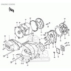 CMS シーエムエス ブレイカーポイントカバー、バフ (Breaker Point Cover，buff) KZ900 KAWASAKI カワサキ その他エンジンパーツオプション・補修部品 エンジンパーツ エンジン