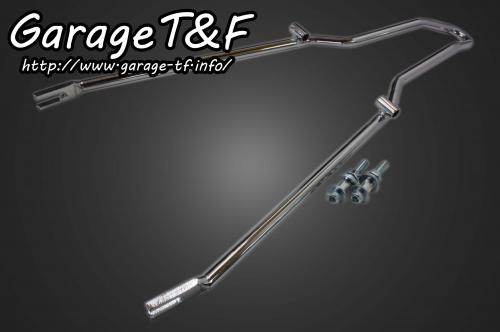 Garage T&F ガレージ シーシーバー ショートタイプ バルカン400 バルカン400II バルカンクラシック400 KAWASAKI カワサキ グラブバー・タンデムバー・シーシーバー 外装 カラー：メッキ仕上げ
