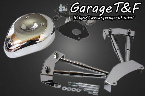 Garage T&F ガレージ ティアドロップ＆プッシュロッドカバーセット シャドウ400 HONDA ホンダ プッシュロッドカバー エンジンパーツ エンジン