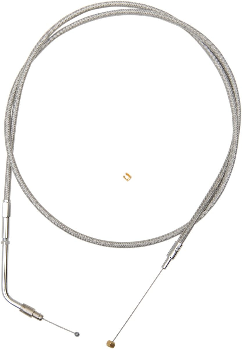 LA CHOPPERS エルエーチョッパーズ スロットルケーブル ステンレス ミニ FL 1996-2007用【CABLE THR SS MINI 96-07FL [0650-1413]】 HARLEY-DAVIDSON ハーレーダビッドソン スロットルワイヤー・アクセルワイヤー ハンドル周辺パーツ ハンドル｜ウェビック　店