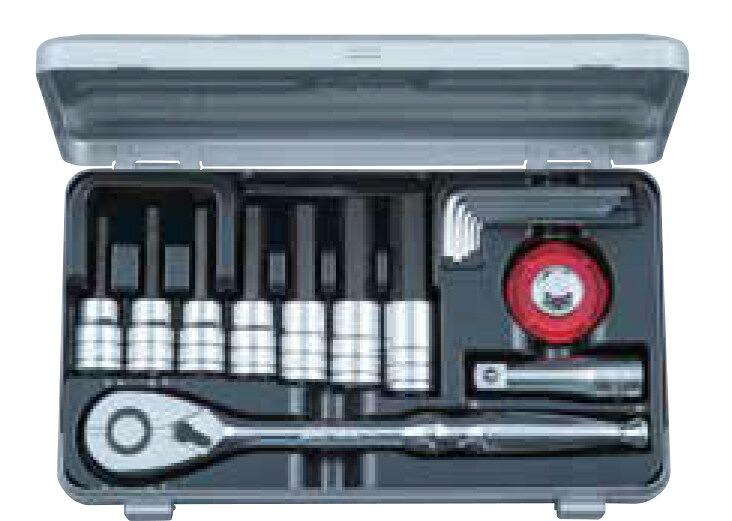 KTC ケイティーシー 12.7sq.ヘキサゴンビットソケットレンチセット セット工具
