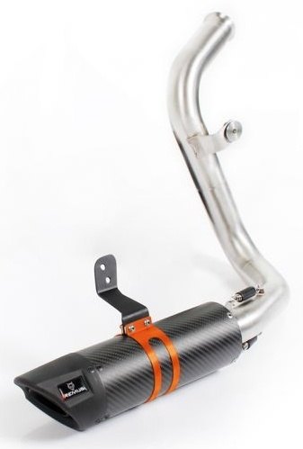 楽天市場】レムス(REMUS) ・MESH・スリップオンマフラー・KTM 390 DUKE