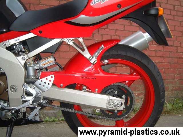 Pyramid Plastics ピラミッドプラスチック リアフェンダー(Hugger) ZX6 1998-1999 KAWASAKI カワサキ リアフェンダー フェンダー関連 外装