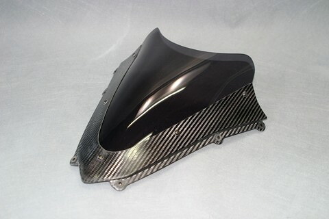 A-TECH エーテック エアロスクリーン ニンジャ H2 KAWASAKI カワサキ スクリーン 外装 スクリーンカラー：クリアー / 素材：ドライカーボンケブラー(DCK)｜ウェビック　店