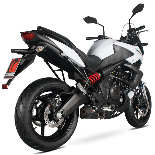 SCORPION スコーピオン セルケトテーパー スリップオンマフラー Versys650 KAWASAKI カワサキ マフラー