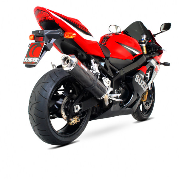 SCORPION スコーピオン ファクトリーオーバル スリップオンマフラー GSX-R600 SUZUKI スズキ マフラー