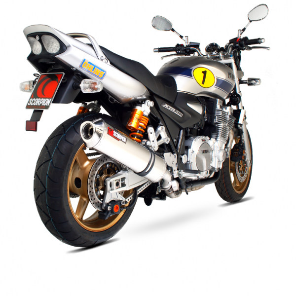 SCORPION スコーピオン ファクトリーラウンド スリップオンマフラー XJR1300 YAMAHA ヤマハ マフラー|ウェビック 店