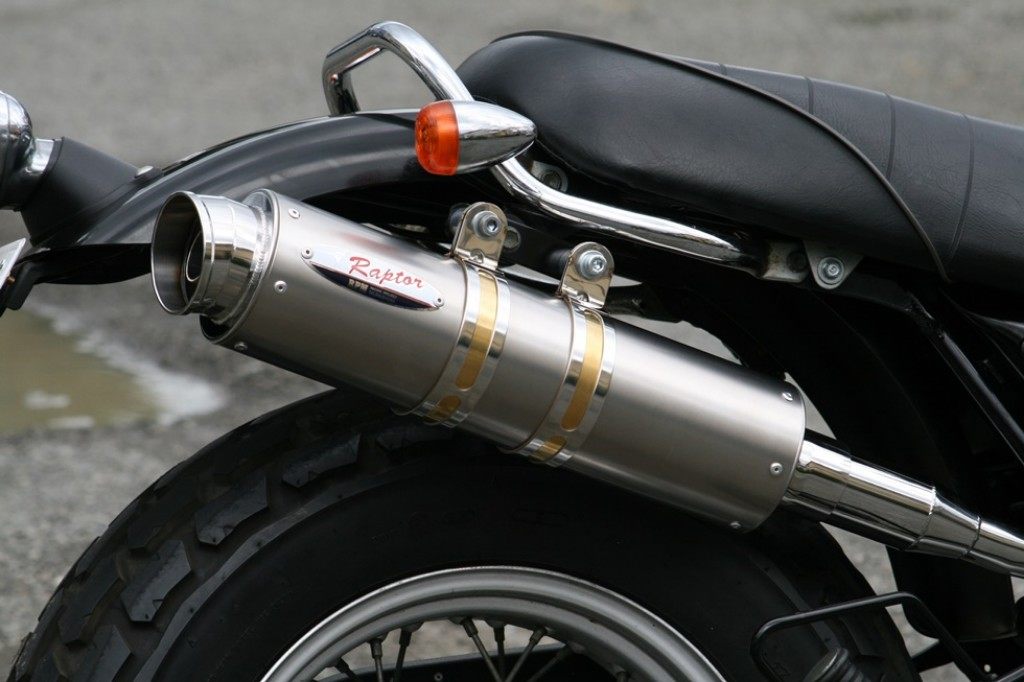 RPM アールピーエム 80D-RAPTORフルエキゾーストマフラー VanVan200BA-NH41A VanVan200K4-K5※K2-K3・K8-非対応 SUZUKI スズキ フルエキゾーストマフラー マフラー サイレンサーアウターカバー素材：チタン