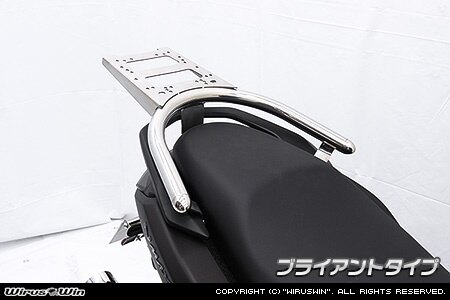 WirusWin ウイルズウィン リアボックス用ベースブラケット付きタンデムバー NMAX155 YAMAHA ヤマハ グラブバー・タンデムバー・シーシーバー 外装