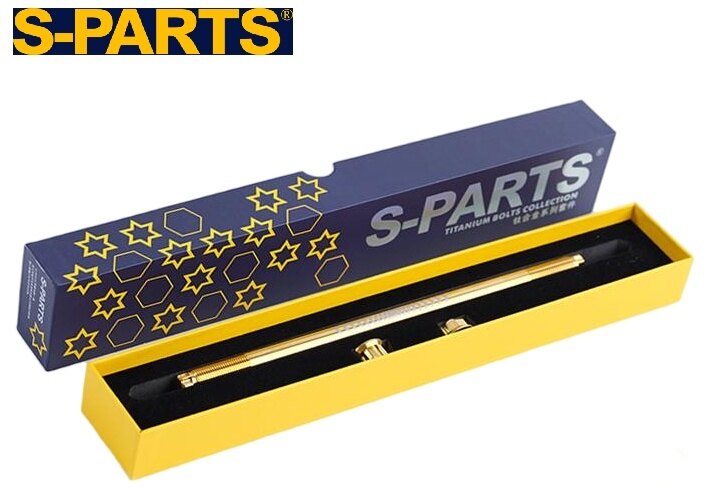 S-PARTS エスパーツ M10 L210 チタン合金 ホイール&アクスル アクスルシャフト ホイール関連 足回り|ウェビック 店