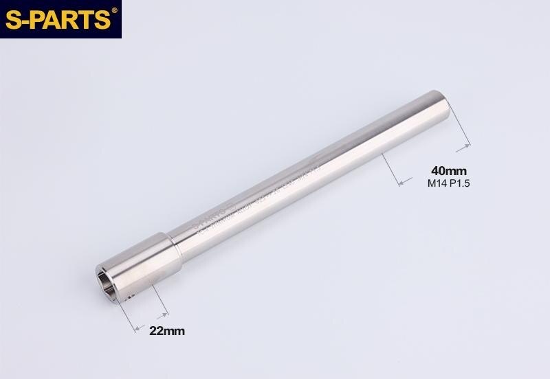 S-PARTS エスパーツ チタン合金 フロントアクスルシャフト CBR650R HONDA ホンダ アクスルシャフト ホイール関連 足回り
