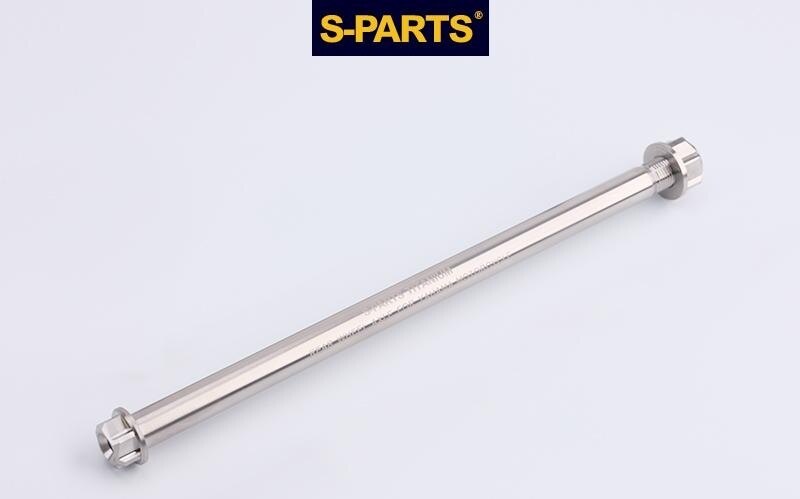 S-PARTS エスパーツ チタン合金 リアアクスルシャフト YZF-R3 YAMAHA ヤマハ アクスルシャフト ホイール関連 足回り|ウェビック 店