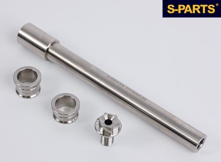 S-PARTS エスパーツ チタン合金 フロントアクスルシャフト TMAX560 YAMAHA ヤマハ アクスルシャフト ホイール関連 足回り
