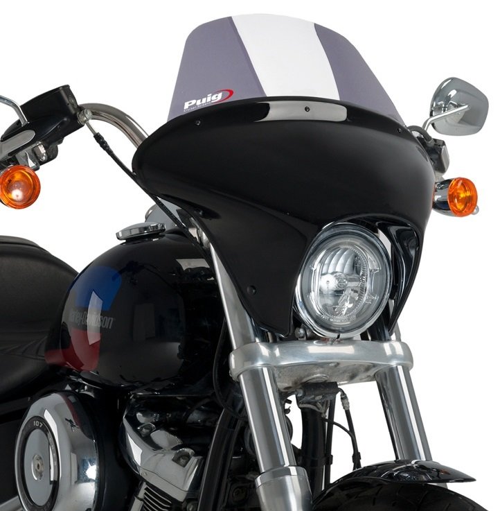 Puig プーチ ウインドシールド バットウイング SML(TOURING) SOFTAIL LOW RIDER FXLR HARLEY-DAVIDSON ハーレーダビッドソン ビキニカウル カウル関連 外装