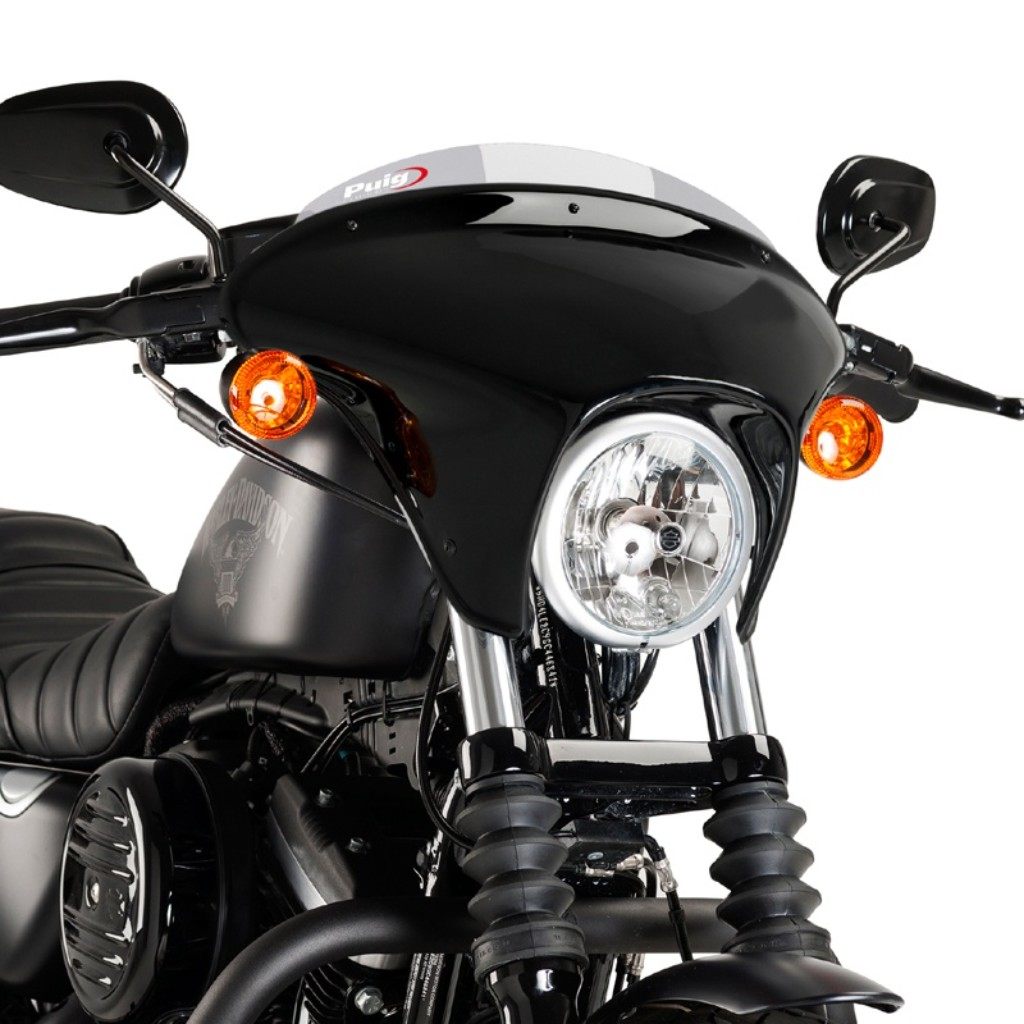 Puig プーチ ウインドシールド バットウイング SML(SPORT) XL883N SPORTSTER IRON HARLEY-DAVIDSON ハーレーダビッドソン ビキニカウル カウル関連 外装