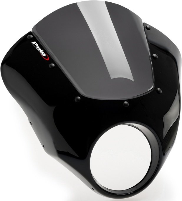 Puig プーチ セミフェアリング ダークナイト (SEMIFAIRING DARK NIGHT) STREET XG750 STREET750 HARLEY-DAVIDSON ハーレーダビッドソン ビキニカウル カウル関連 外装|ウェビック 店