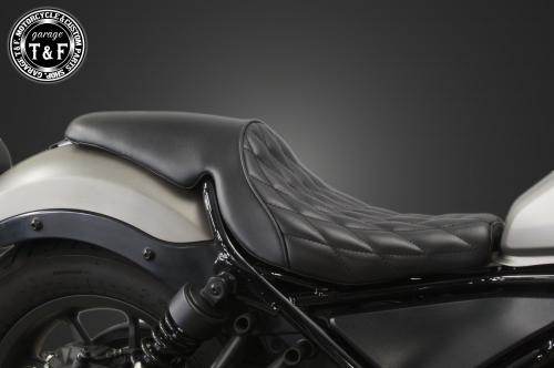 楽天市場】ホンダ レブル250/500交換用ロングシート RB0190/ Diabolus