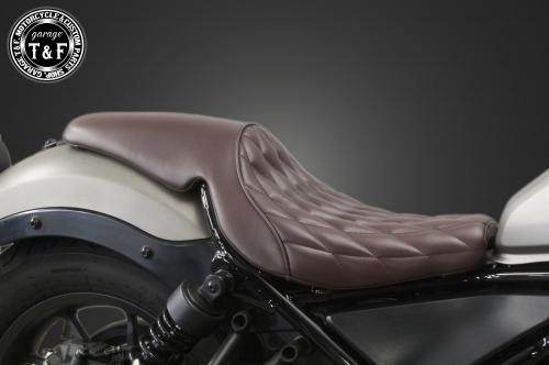 楽天市場】ホンダ レブル250/500交換用ロングシート RB0190/ Diabolus