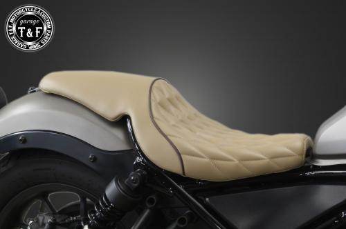 楽天市場】ホンダ レブル250/500交換用ロングシート RB0190/ Diabolus