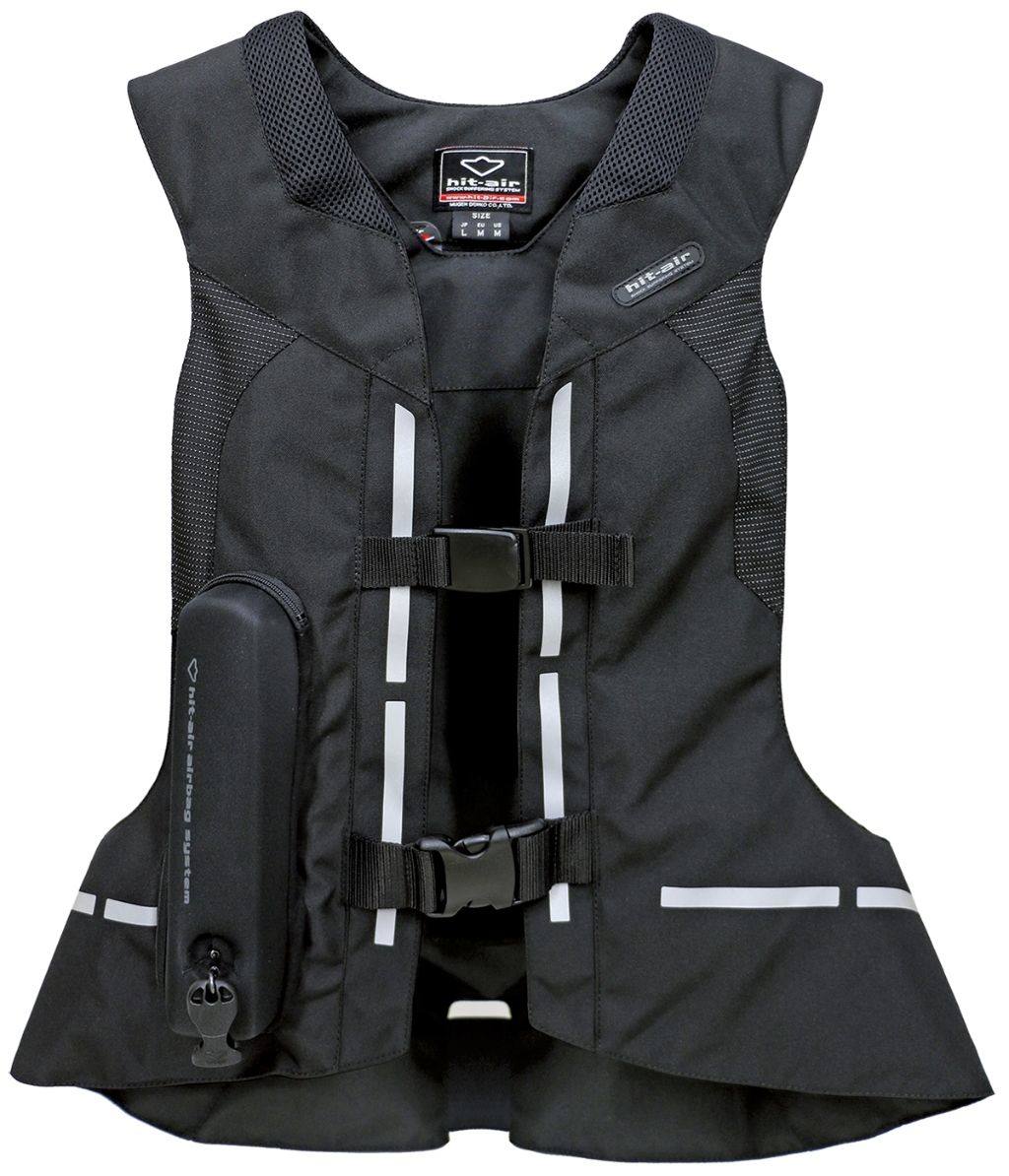hit air ヒットエアー 一体型エアバッグ・ハーネス ST-C エアバッグ プロテクター サイズ：M(使用CO2カートリッジボンベ：50cc、重量：約1.45kg)｜ウェビック　店