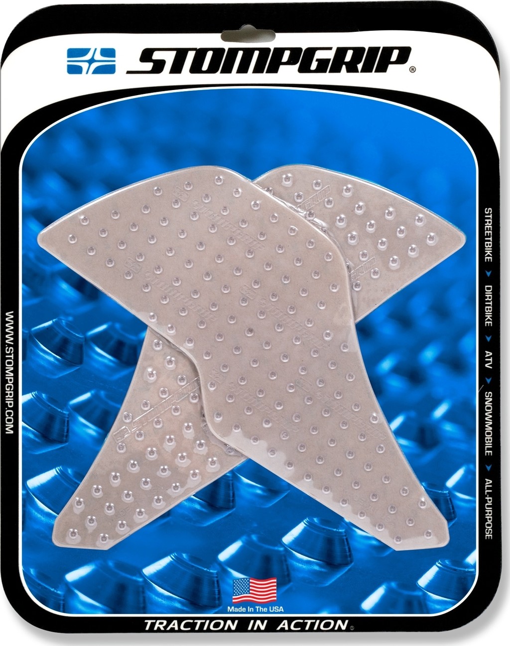 STOMPGRIP ストンプグリップ トラクションパッド ストリートバイクキット【VOLCANO】 GROM HONDA ホンダ タンクパッド タンク関連 外装