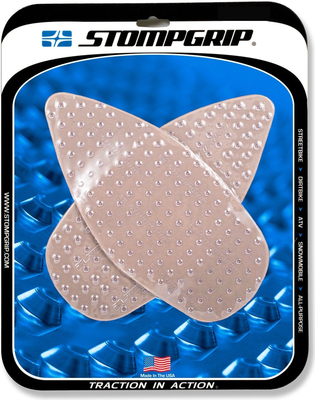 STOMPGRIP ストンプグリップ トラクションパッド ストリートバイクキット【VOLCANO】 RS660 TUONO660 APRILIA アプリリア タンクパッド タンク関連 外装