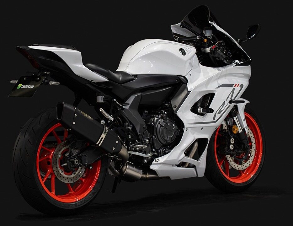 TRICKSTAR トリックスター 政府認証フルエキゾーストマフラーIKAZUCHI YZF-R7 YAMAHA ヤマハ フルエキゾーストマフラー マフラー サイレンサータイプ：IKAZUCHIチタン／ブラックエディション