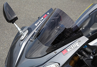 Magical Racing マジカルレーシング カーボントリムスクリーン CBR250RR HONDA ホンダ スクリーン 外装 MagiVeilセラミックコーティング：あり / タイプ：平織りカーボン製・スーパーコート｜ウェビック　店