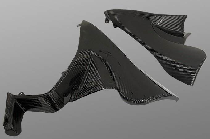 Magical Racing マジカルレーシング タンクサイドカバー Hayabusa SUZUKI スズキ サイドカウル・サイドカバー カウル関連 外装