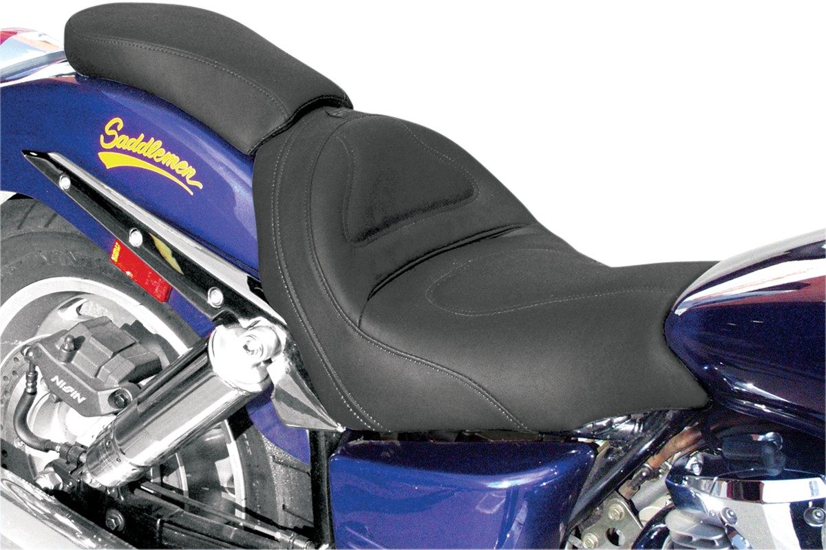 SADDLEMEN サドルメン シート ソロ VN900 CUST用 【SEAT SOLO CUST [0810-0541]】 VN900C Vulcan Custom 2007 - 2015 KAWASAKI カワサキ シート関連 外装｜ウェビック　店