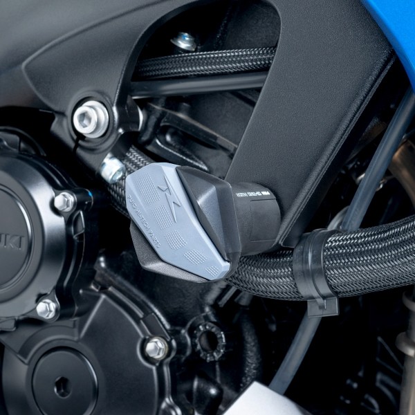 Puig プーチ クラッシュパッド GSX-S1000GT TRAVEL EDITION GSX-S1000GX SPORT TOURING GSX-S1000 GSX-S950 GSX1000S カタナ 刀 SUZUKI スズキ エンジンスライダー・フレームスライダー フレーム｜ウェビック　店