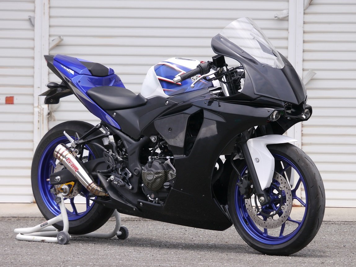 YZF-R25 ツキギレーシング　エキパイ部分のみ　マフラー Webike | 月木レーシング ツキギレーシング フルエキゾースト