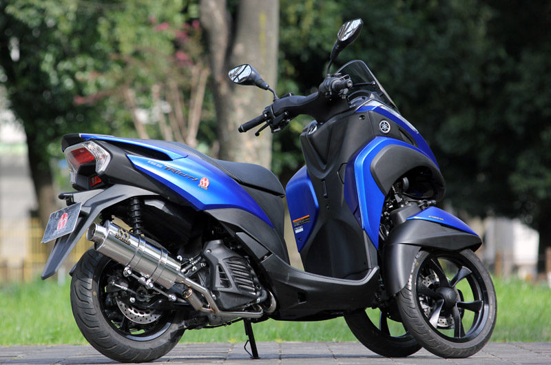 SP忠男 スペシャルパーツ忠男 POWER BOX FULL (パワーボックスフル) S フルエキゾーストマフラーSilentVersion TRICITY155 YAMAHA ヤマハ フルエキゾーストマフラー マフラー