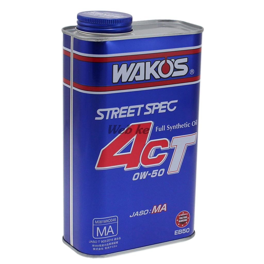 WAKOS ワコーズ 4CT-50 (フォーシーティー50) 【0W-50】【4サイクルオイル】 4サイクルオイル オイル