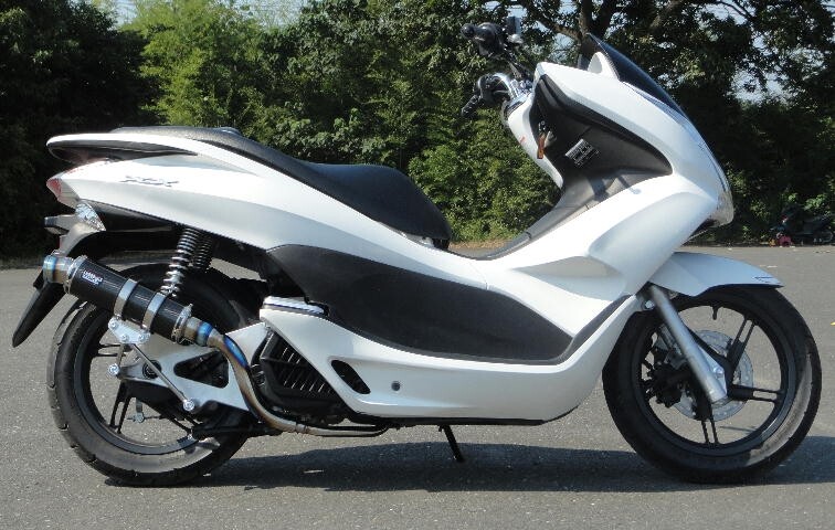 WINDJAMMERS ウインドジャマーズ チタンスクデット マフラー F/SUS JMCA仕様 PCX125 eSPエンジン JF56 JF28 HONDA ホンダ フルエキゾーストマフラー