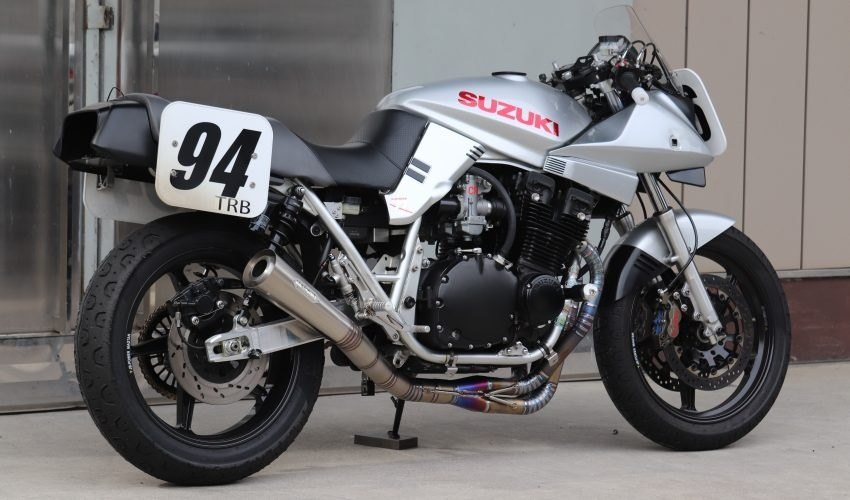 SSP Factory SSPファクトリー WAGIRI メガホンマフラー GSX750S GSX1100S SUZUKI スズキ フルエキゾーストマフラー マフラー
